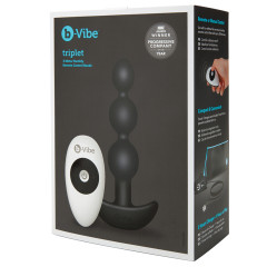 B-Vibe Triplet Two Motor Remote Control Anal Beads