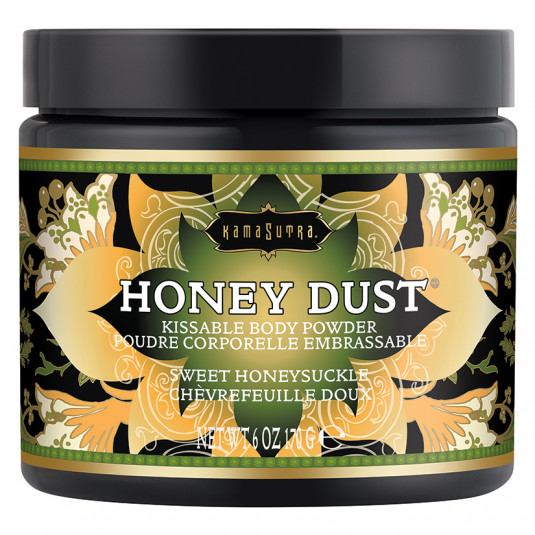 Kama Sutra Honey Dust Kissable Flavored Body Powder 6oz