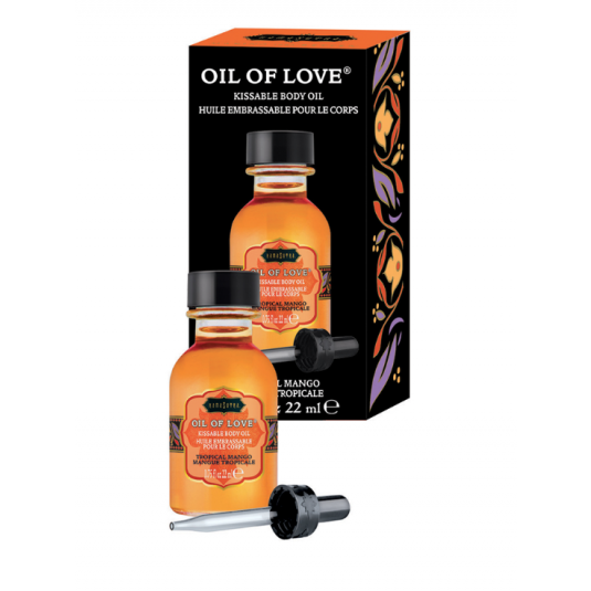 Kama Sutra Oil Of Love Kissable Flavored Body Oil 0.75oz