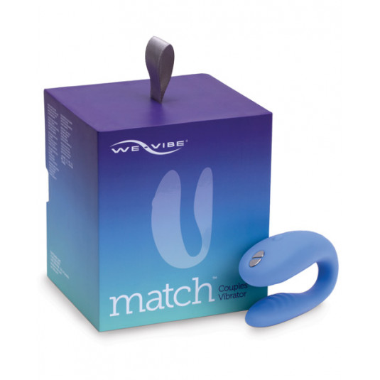 We-Vibe Match Wearable Couples Vibrator-Periwinkle